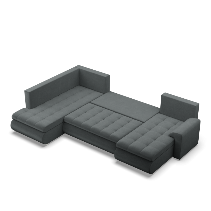 FORESTA ULO Corner Sofa Kronos, Side - LEFT, Color - DARK GRAY FORESTA ULO Corner Sofa Kronos, Side - LEFT, Color - DARK GRAY
