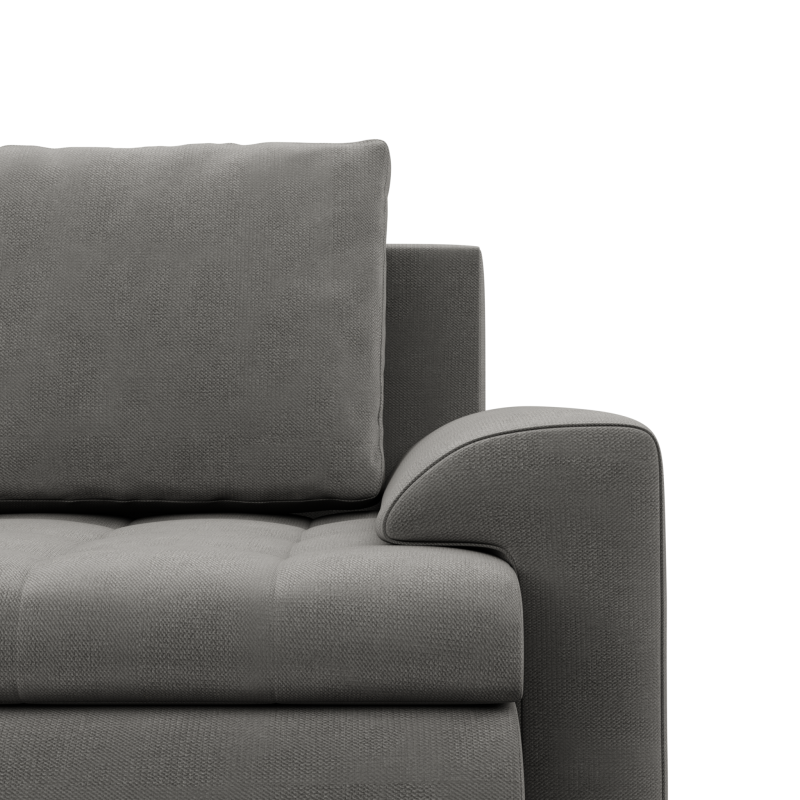 FORESTA ULO Kronos Corner Sofa, Side - LEFT, Color - LIGHT GRAY FORESTA ULO Kronos Corner Sofa, Side - LEFT, Color - LIGHT GRAY