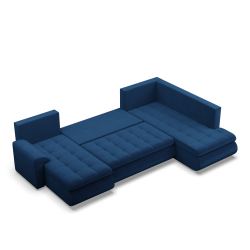 Ecksofa FORESTA ULO Kronos, Seite - RECHTS, Farbe - BLAU Ecksofa FORESTA ULO Kronos, Seite - RECHTS, Farbe - BLAU