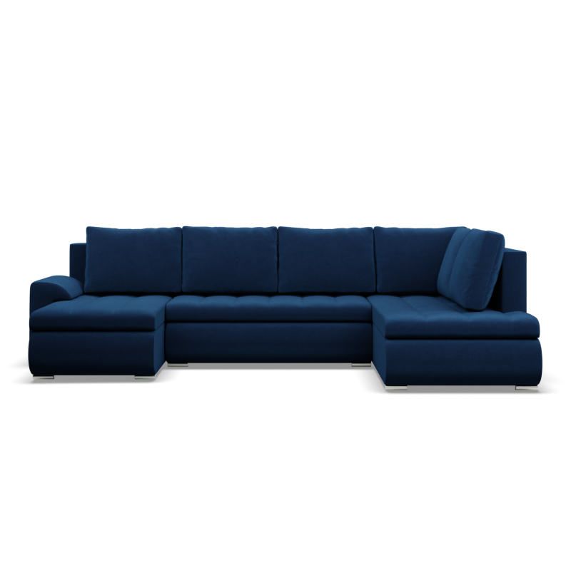 Ecksofa FORESTA ULO Kronos, Seite - RECHTS, Farbe - BLAU Ecksofa FORESTA ULO Kronos, Seite - RECHTS, Farbe - BLAU