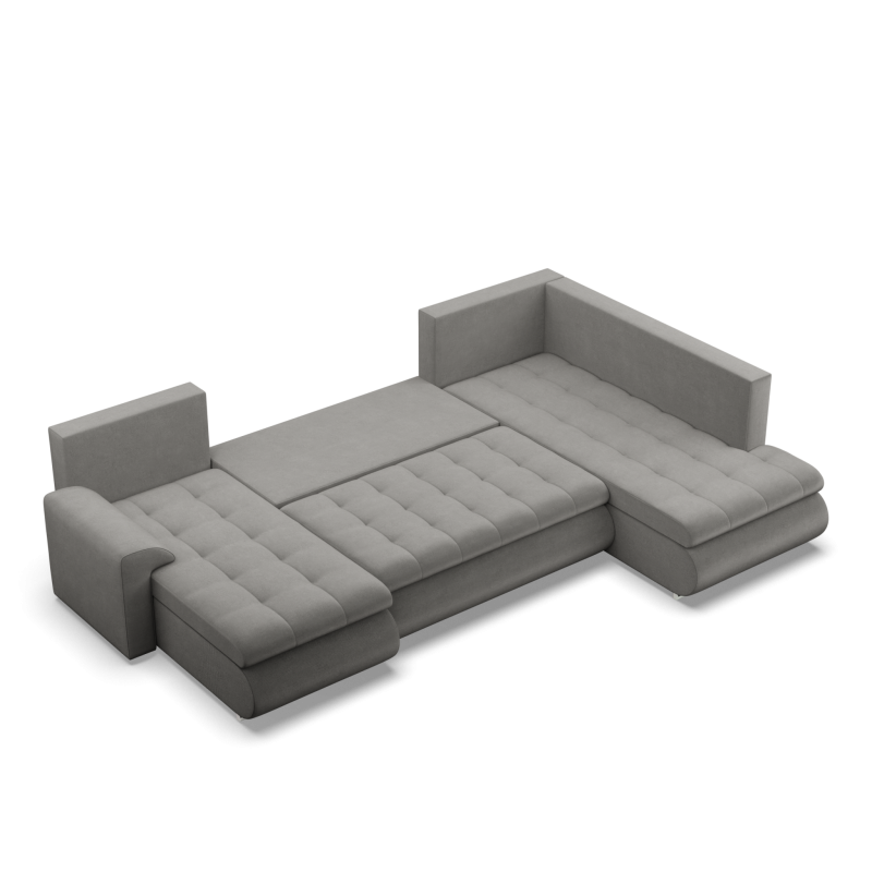 FORESTA ULO Kronos Corner Sofa, Side - RIGHT, Color - LIGHT GRAY FORESTA ULO Kronos Corner Sofa, Side - RIGHT, Color - LIGHT GRAY