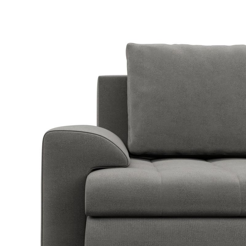 FORESTA ULO Kronos Corner Sofa, Side - RIGHT, Color - LIGHT GRAY FORESTA ULO Kronos Corner Sofa, Side - RIGHT, Color - LIGHT GRAY