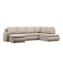 FORESTA ULO Kronos Corner Sofa, Side - RIGHT, Color - BEIGE