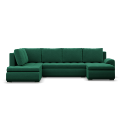 FORESTA ULO Kronos Corner Sofa, Side - LEFT, Color - BOTTLE GREEN FORESTA ULO Kronos Corner Sofa, Side - LEFT, Color - BOTTLE GREEN