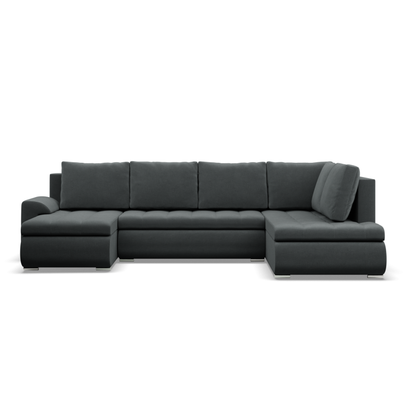 FORESTA ULO Kronos Corner Sofa, Side - RIGHT, Color - DARK GRAY FORESTA ULO Kronos Corner Sofa, Side - RIGHT, Color - DARK GRAY