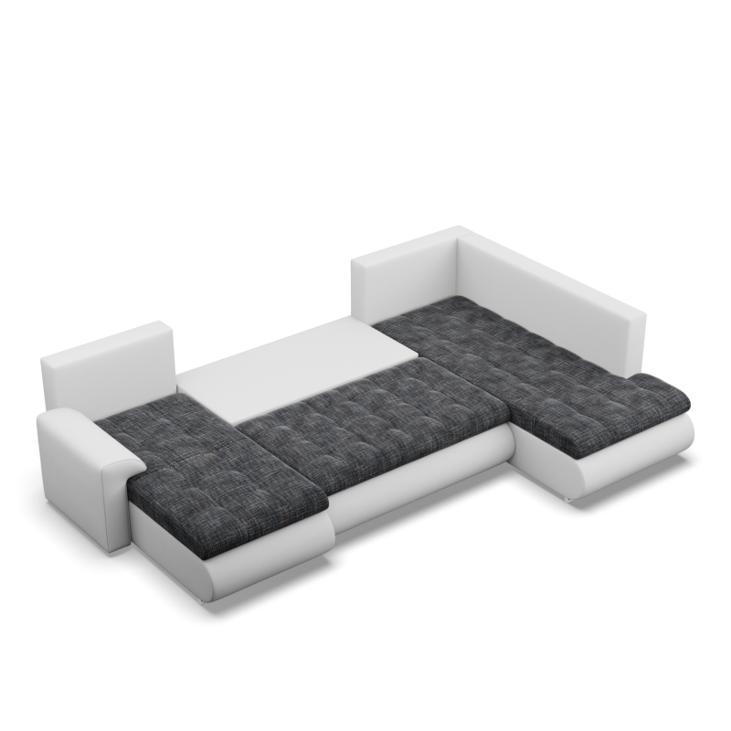 FORESTA ULO Corner Sofa, Side - RIGHT, Color - ASH + WHITE FORESTA ULO Corner Sofa, Side - RIGHT, Color - ASH + WHITE