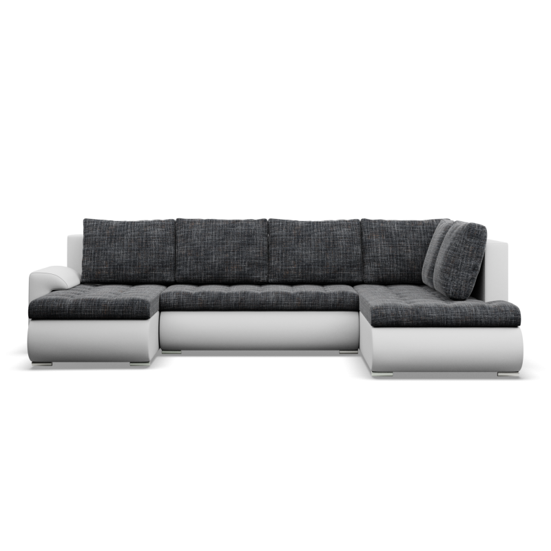 FORESTA ULO Corner Sofa, Side - RIGHT, Color - ASH + WHITE FORESTA ULO Corner Sofa, Side - RIGHT, Color - ASH + WHITE