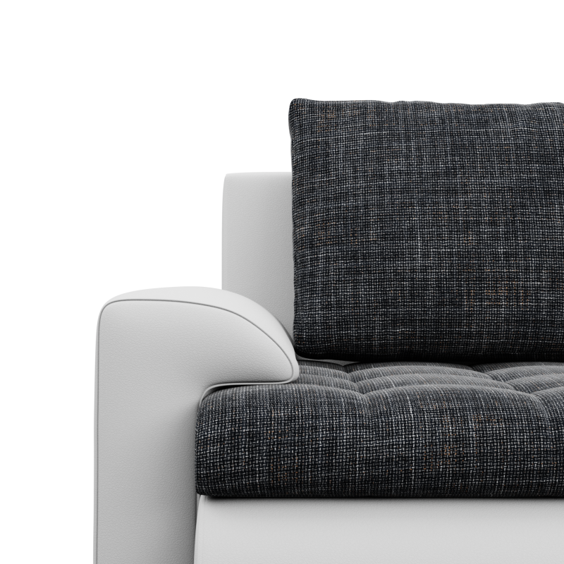FORESTA ULO Corner Sofa, Side - RIGHT, Color - ASH + WHITE FORESTA ULO Corner Sofa, Side - RIGHT, Color - ASH + WHITE