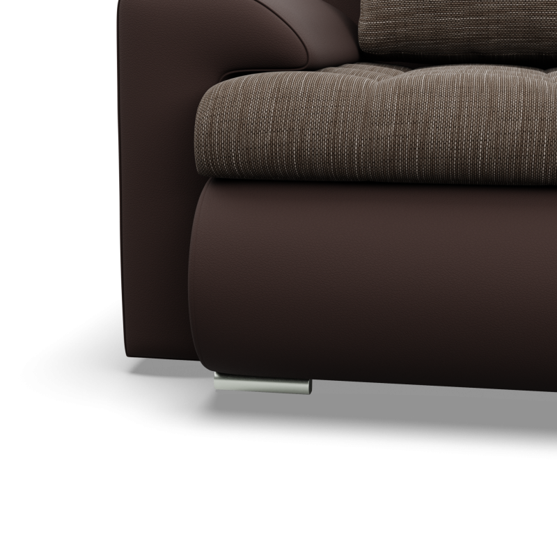 FORESTA ULO Corner Sofa, Side - RIGHT, Color - BROWN + CAPPUCCINO FORESTA ULO Corner Sofa, Side - RIGHT, Color - BROWN + CAPPUCCINO