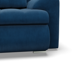 FORESTA ULO Corner Sofa, Side - LEFT, Color - NAVY BLUE FORESTA ULO Corner Sofa, Side - LEFT, Color - NAVY BLUE
