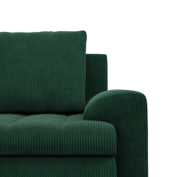 FORESTA ULO Poso Corner Sofa, Side - LEFT, Color - BOTTLE GREEN FORESTA ULO Poso Corner Sofa, Side - LEFT, Color - BOTTLE GREEN