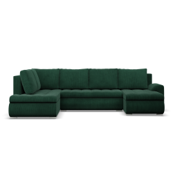 FORESTA ULO Poso Corner Sofa, Side - LEFT, Color - BOTTLE GREEN FORESTA ULO Poso Corner Sofa, Side - LEFT, Color - BOTTLE GREEN