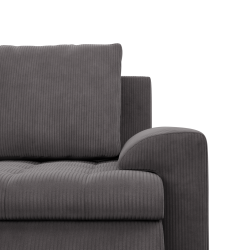 FORESTA ULO Poso Corner Sofa, Side - LEFT, Color - DARK GRAY FORESTA ULO Poso Corner Sofa, Side - LEFT, Color - DARK GRAY