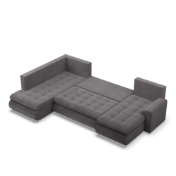 FORESTA ULO Poso Corner Sofa, Side - LEFT, Color - DARK GRAY FORESTA ULO Poso Corner Sofa, Side - LEFT, Color - DARK GRAY