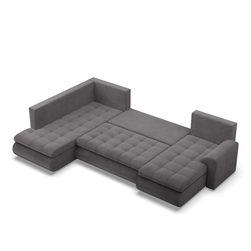 FORESTA ULO Poso Corner Sofa, Side - LEFT, Color - DARK GRAY FORESTA ULO Poso Corner Sofa, Side - LEFT, Color - DARK GRAY