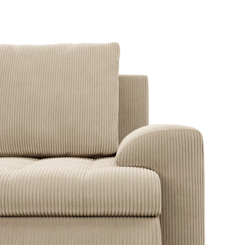 FORESTA ULO Poso Corner Sofa, Side - LEFT, Color - BEIGE FORESTA ULO Poso Corner Sofa, Side - LEFT, Color - BEIGE