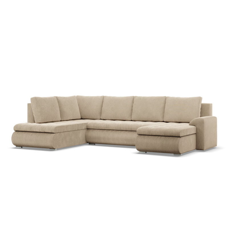 FORESTA ULO Poso Corner Sofa, Side - LEFT, Color - BEIGE FORESTA ULO Poso Corner Sofa, Side - LEFT, Color - BEIGE