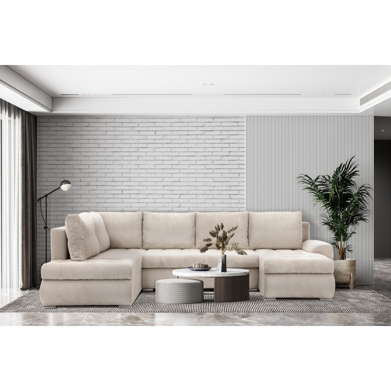 FORESTA ULO Poso Corner Sofa, Side - LEFT, Color - BEIGE FORESTA ULO Poso Corner Sofa, Side - LEFT, Color - BEIGE