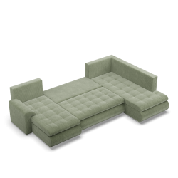 FORESTA ULO Corner Sofa, Side - RIGHT, Color - LIGHT GREEN FORESTA ULO Corner Sofa, Side - RIGHT, Color - LIGHT GREEN