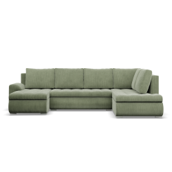 FORESTA ULO Corner Sofa, Side - RIGHT, Color - LIGHT GREEN FORESTA ULO Corner Sofa, Side - RIGHT, Color - LIGHT GREEN