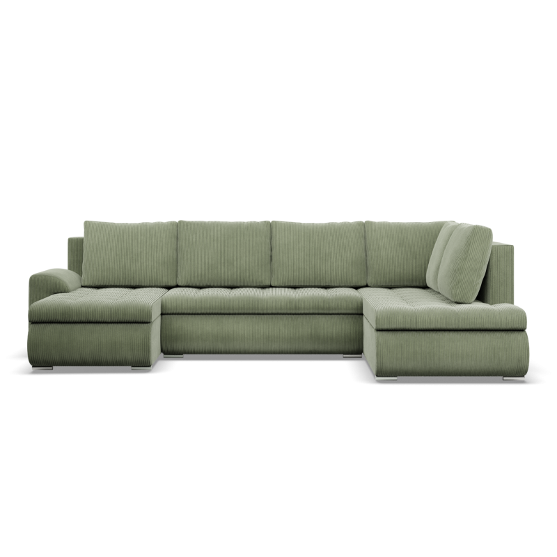 FORESTA ULO Corner Sofa, Side - RIGHT, Color - LIGHT GREEN FORESTA ULO Corner Sofa, Side - RIGHT, Color - LIGHT GREEN