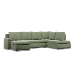 Ecksofa FORESTA ULO Poso, Seite - RECHTS, Farbe - HELLGRÜN Ecksofa FORESTA ULO Poso, Seite - RECHTS, Farbe - HELLGRÜN