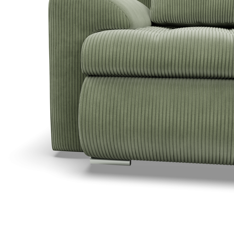 FORESTA ULO Corner Sofa, Side - RIGHT, Color - LIGHT GREEN FORESTA ULO Corner Sofa, Side - RIGHT, Color - LIGHT GREEN