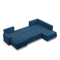 FORESTA ULO Corner Sofa, Side - RIGHT, Color - NAVY BLUE FORESTA ULO Corner Sofa, Side - RIGHT, Color - NAVY BLUE