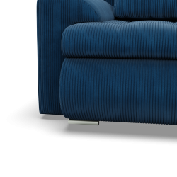 FORESTA ULO Corner Sofa, Side - RIGHT, Color - NAVY BLUE FORESTA ULO Corner Sofa, Side - RIGHT, Color - NAVY BLUE