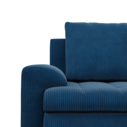 FORESTA ULO Corner Sofa, Side - RIGHT, Color - NAVY BLUE FORESTA ULO Corner Sofa, Side - RIGHT, Color - NAVY BLUE