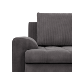 FORESTA ULO Corner Sofa, Side - RIGHT, Color - DARK GRAY FORESTA ULO Corner Sofa, Side - RIGHT, Color - DARK GRAY