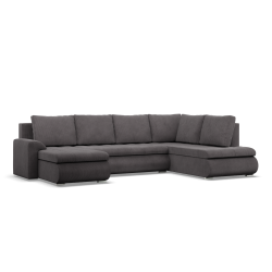 FORESTA ULO Corner Sofa, Side - RIGHT, Color - DARK GRAY FORESTA ULO Corner Sofa, Side - RIGHT, Color - DARK GRAY