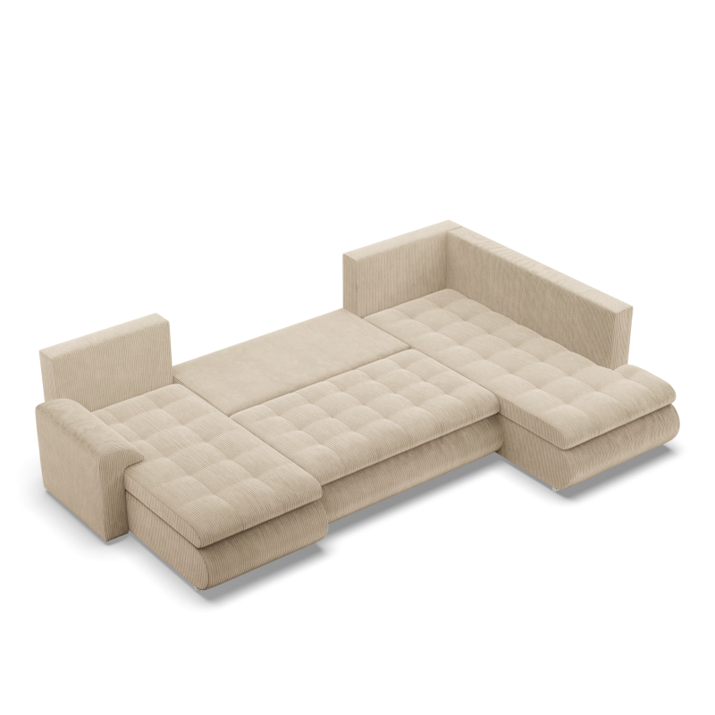 FORESTA ULO Corner Sofa, Side - RIGHT, Color - BEIGE FORESTA ULO Corner Sofa, Side - RIGHT, Color - BEIGE