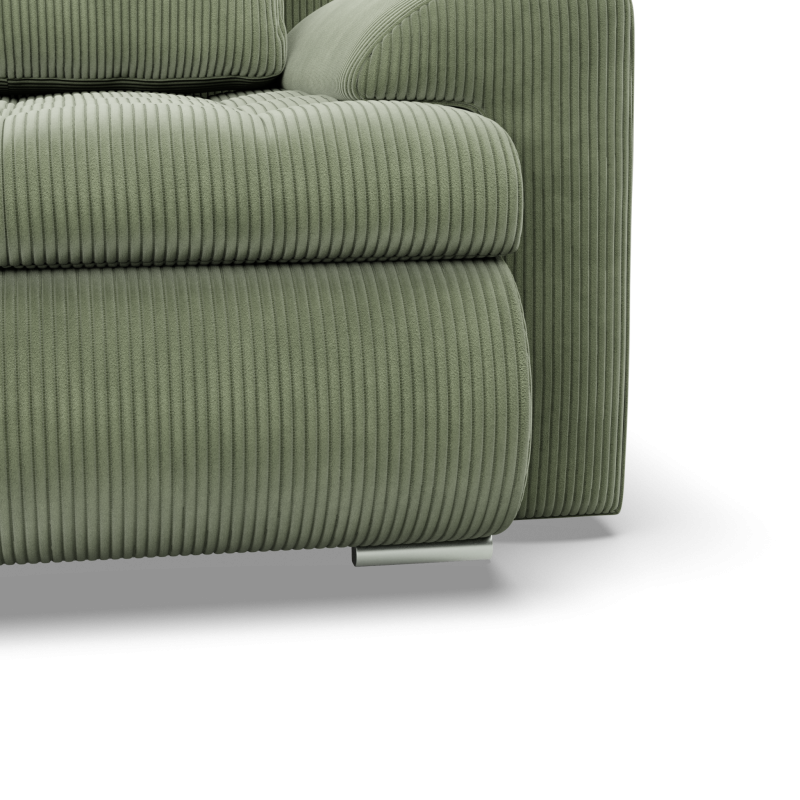 FORESTA ULO Poso Corner Sofa, Side - LEFT, Color - LIGHT GREEN FORESTA ULO Poso Corner Sofa, Side - LEFT, Color - LIGHT GREEN