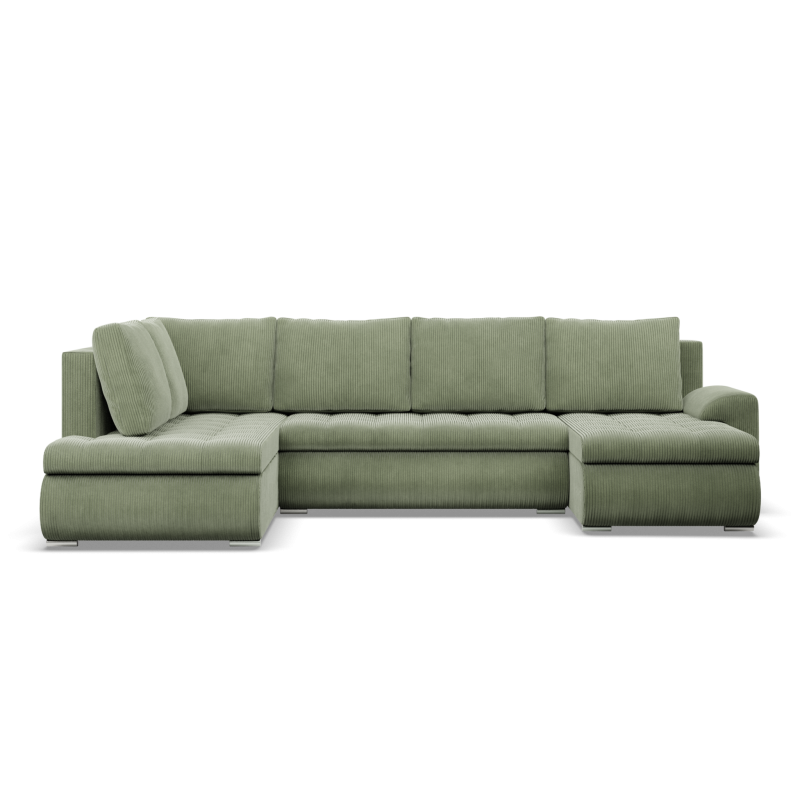 FORESTA ULO Poso Corner Sofa, Side - LEFT, Color - LIGHT GREEN FORESTA ULO Poso Corner Sofa, Side - LEFT, Color - LIGHT GREEN