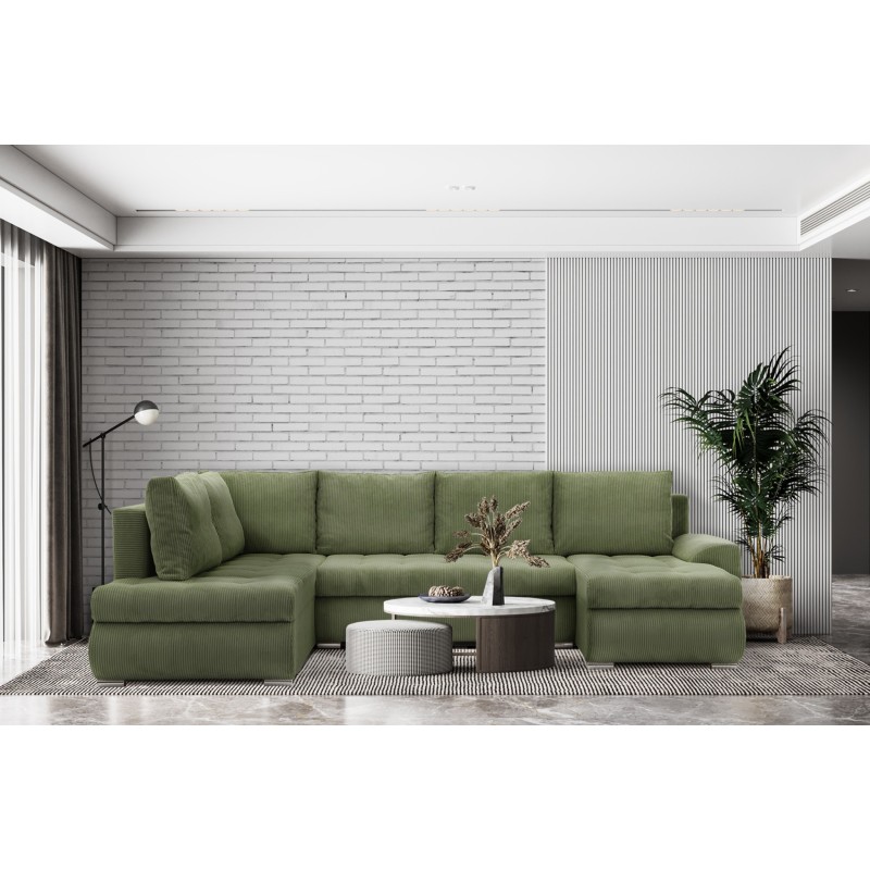 FORESTA ULO Poso Corner Sofa, Side - LEFT, Color - LIGHT GREEN FORESTA ULO Poso Corner Sofa, Side - LEFT, Color - LIGHT GREEN