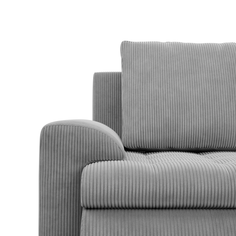 FORESTA ULO Poso Corner Sofa, Side - RIGHT, Color - LIGHT GRAY FORESTA ULO Poso Corner Sofa, Side - RIGHT, Color - LIGHT GRAY