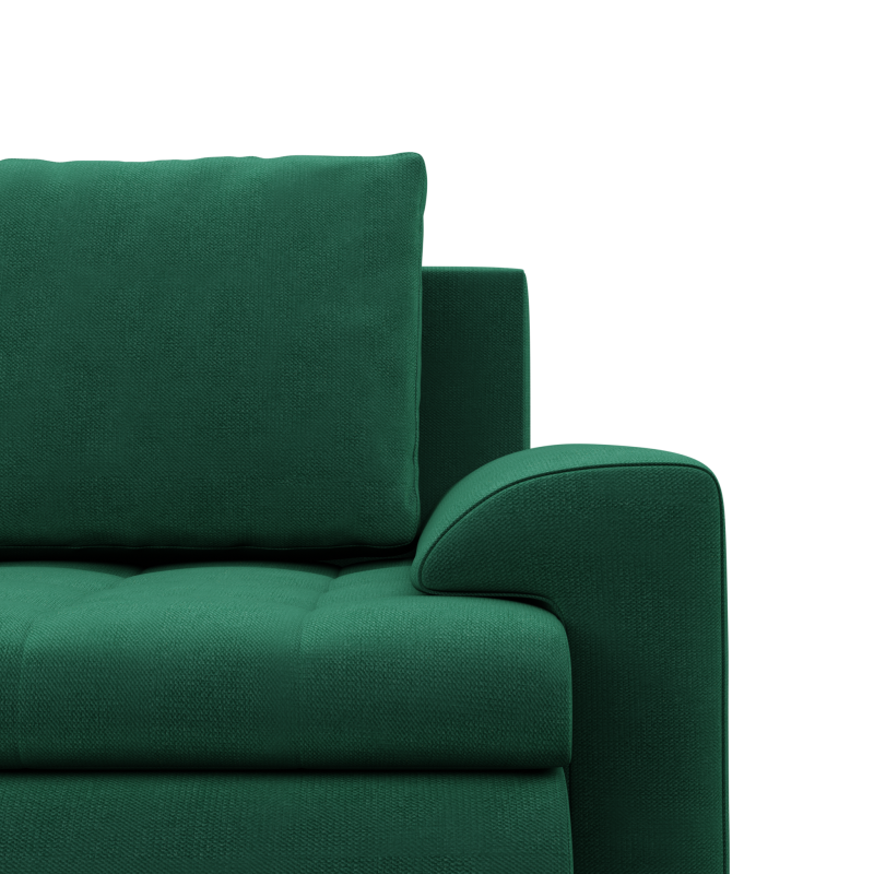 FORESTA ULL Kronos Corner Sofa, Color - BOTTLE GREEN FORESTA ULL Kronos Corner Sofa, Color - BOTTLE GREEN