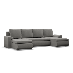 FORESTA ULL Ecksofa Kronos, Farbe - HELLGRAU