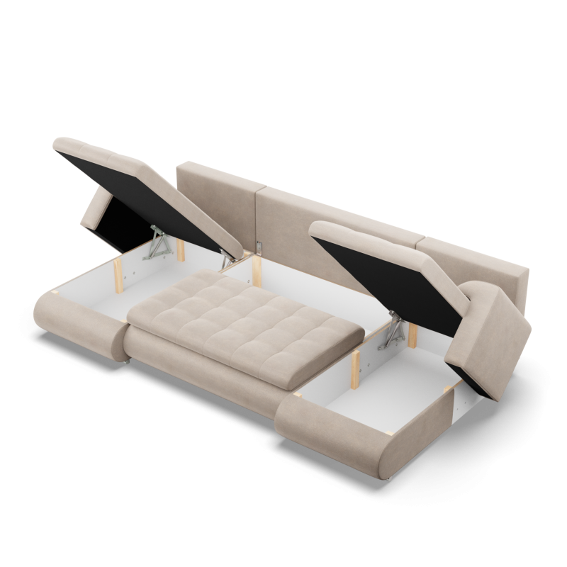 FORESTA ULL Kronos Corner Sofa, Color - BEIGE FORESTA ULL Kronos Corner Sofa, Color - BEIGE