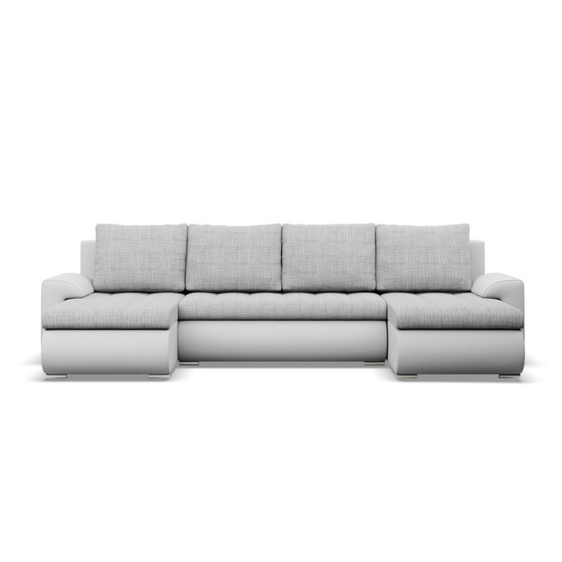 FORESTA ULL Corner Sofa, Color - GRAY + WHITE FORESTA ULL Corner Sofa, Color - GRAY + WHITE