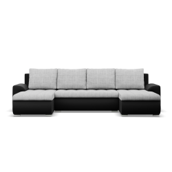 FORESTA ULL Corner Sofa, Color - GRAY + BLACK FORESTA ULL Corner Sofa, Color - GRAY + BLACK