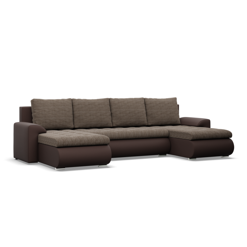 FORESTA ULL Corner Sofa, Color - BROWN + CAPPUCCINO FORESTA ULL Corner Sofa, Color - BROWN + CAPPUCCINO