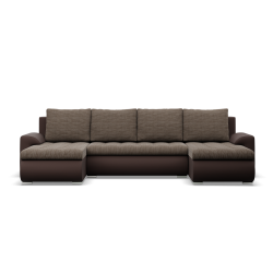 FORESTA ULL Corner Sofa, Color - BROWN + CAPPUCCINO FORESTA ULL Corner Sofa, Color - BROWN + CAPPUCCINO