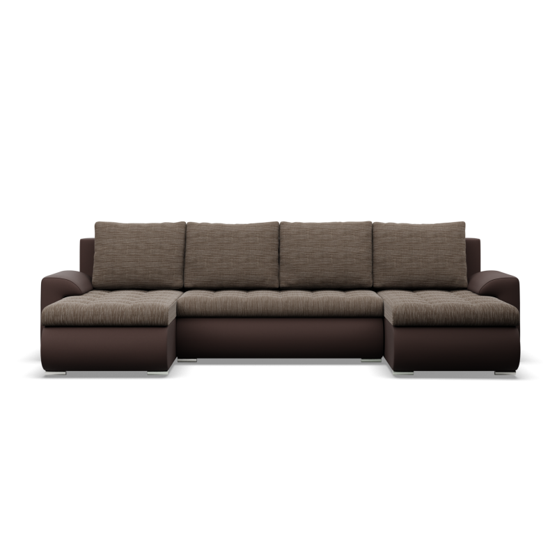 FORESTA ULL Corner Sofa, Color - BROWN + CAPPUCCINO FORESTA ULL Corner Sofa, Color - BROWN + CAPPUCCINO
