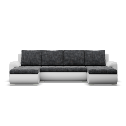 FORESTA ULL Corner Sofa, Color - GRAY + BLACK FORESTA ULL Corner Sofa, Color - GRAY + BLACK