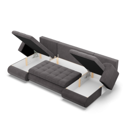 FORESTA ULL Poso Corner Sofa, Color - DARK GRAY FORESTA ULL Poso Corner Sofa, Color - DARK GRAY