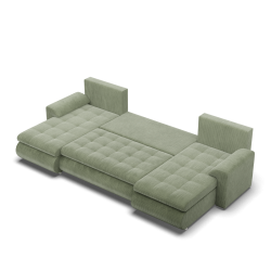 FORESTA ULL Poso Corner Sofa, Color - LIGHT GREEN FORESTA ULL Poso Corner Sofa, Color - LIGHT GREEN