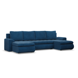 FORESTA ULL Poso Corner Sofa, Color - NAVY BLUE