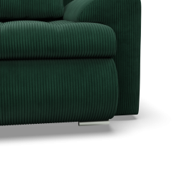 FORESTA ULL Poso Corner Sofa, Color - BOTTLE GREEN FORESTA ULL Poso Corner Sofa, Color - BOTTLE GREEN